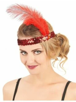 Bandeau Charleston Rouge