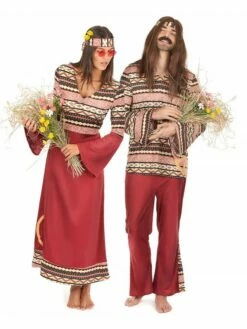 Déguisement De Couple Hippie