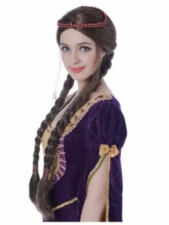 Perruque Médiévale Femme