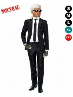 Déguisement Karl Lagerfeld